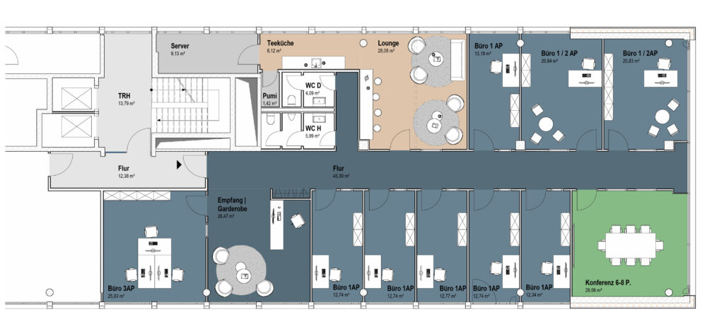 Mietflächenplanung Düsseldorf